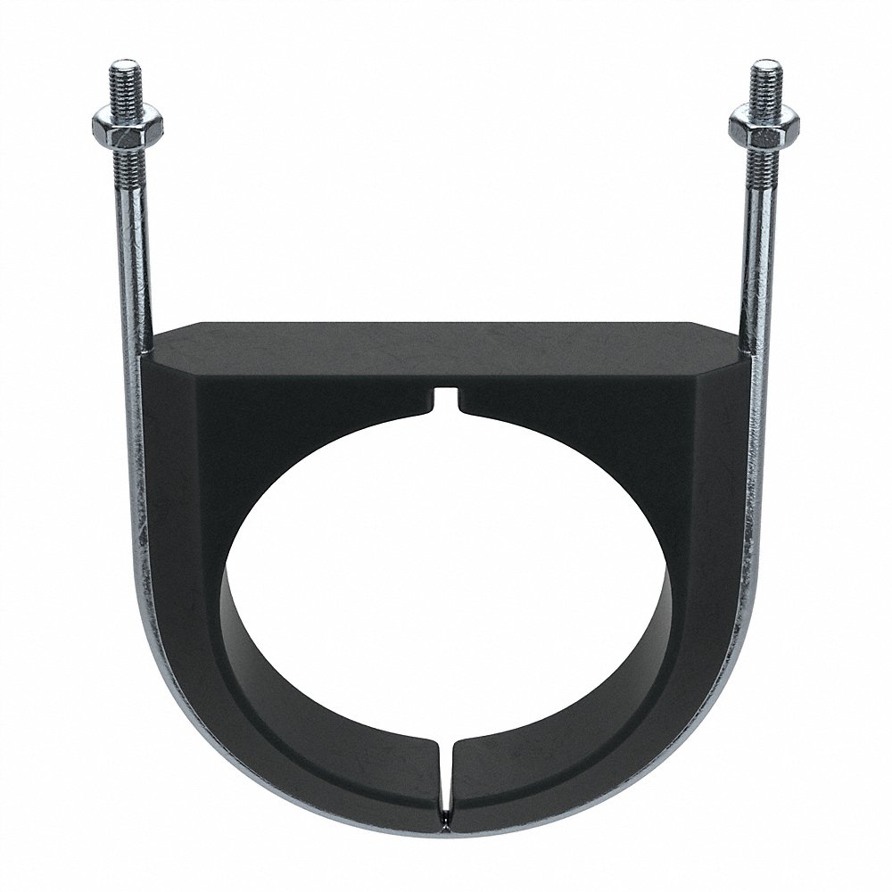 ZSI-FOSTER UB8PA Cushioned U-Bolt, Thread Size 5/8-11, 9-53/64 Inch Size | AD8VPN 4MWJ1