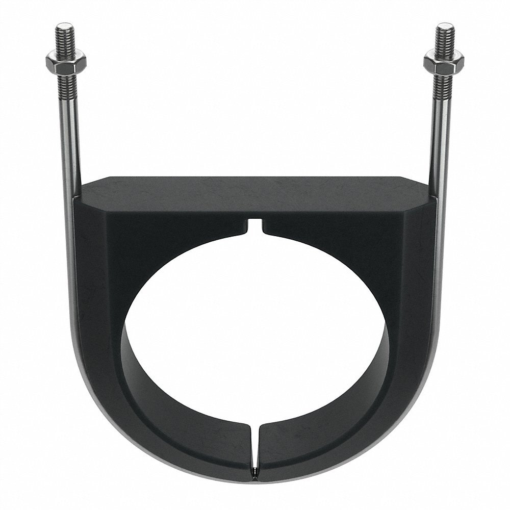 ZSI-FOSTER UB8PA6 Cushioned U-Bolt, Thread Size 1/2-13, 9-53/64 Inch Size | AD8VPP 4MWJ2