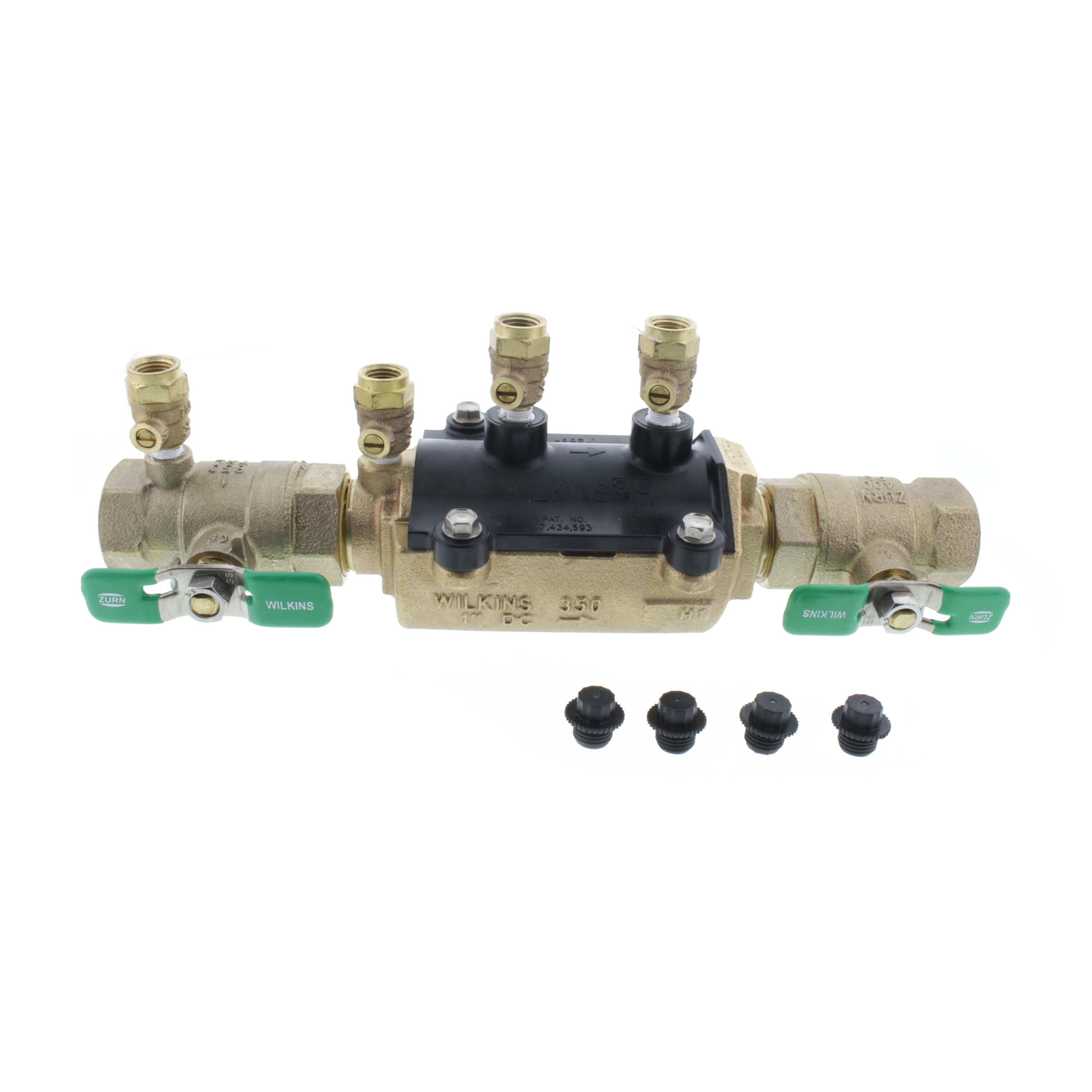 ZURN 1-350XL Backflow Preventer, Bronze, MNPT Connection | CF2PWL 454N93