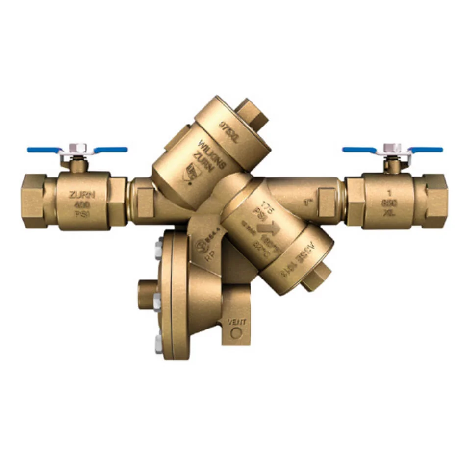ZURN 112-975XL3FT Reduced Pressure Principle Backflow Preventer, 1-1/2 Inch Size | CV8MRJ