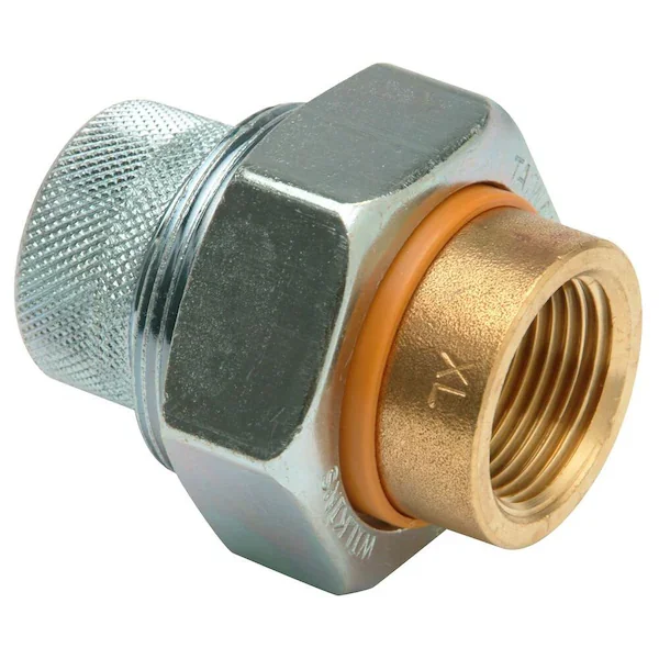 ZURN 112-DUXL Dielectric Union Pipe Fitting, 1-1/2 Inch Size | CV8MRN