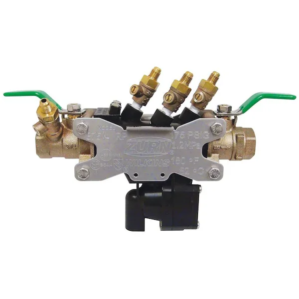 ZURN 12-375XLFT Reduced Pressure Principle Backflow Preventer, 1/2 Inch Size | CV8MUE