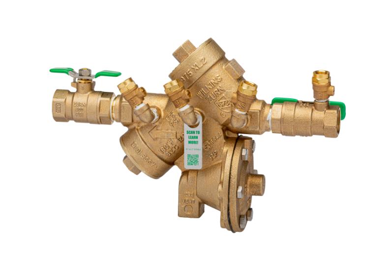 ZURN 12-975XL2TCU Reduced Pressure Principle Backflow Preventer, 1/2 Inch Size | CV8MUR