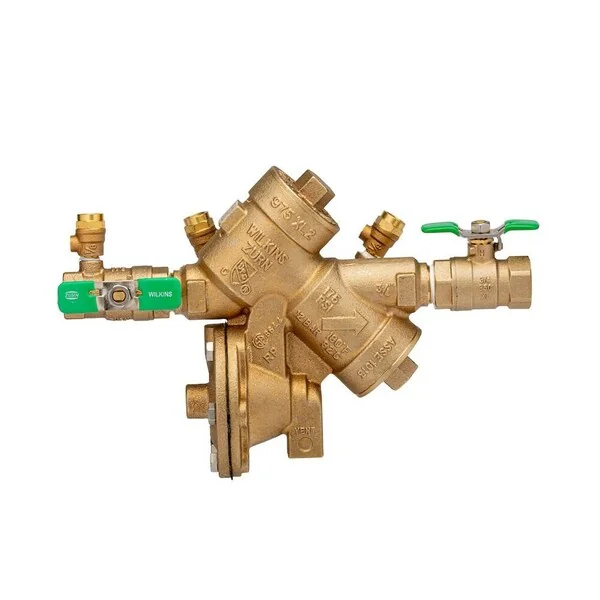 ZURN 12-975XL2TCU Reduced Pressure Principle Backflow Preventer, 1/2 Inch Size | CV8MUR