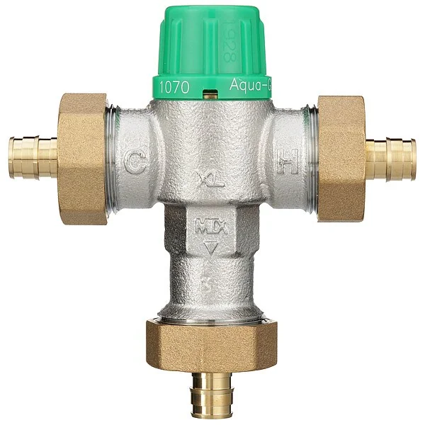 ZURN 12-ZW1070XLPEXF1960 WILKINS Thermostatic Mixing Valve, Aqua-Gard ZW1070XL, Lead Free Bronze | CV4JWP 801HC3