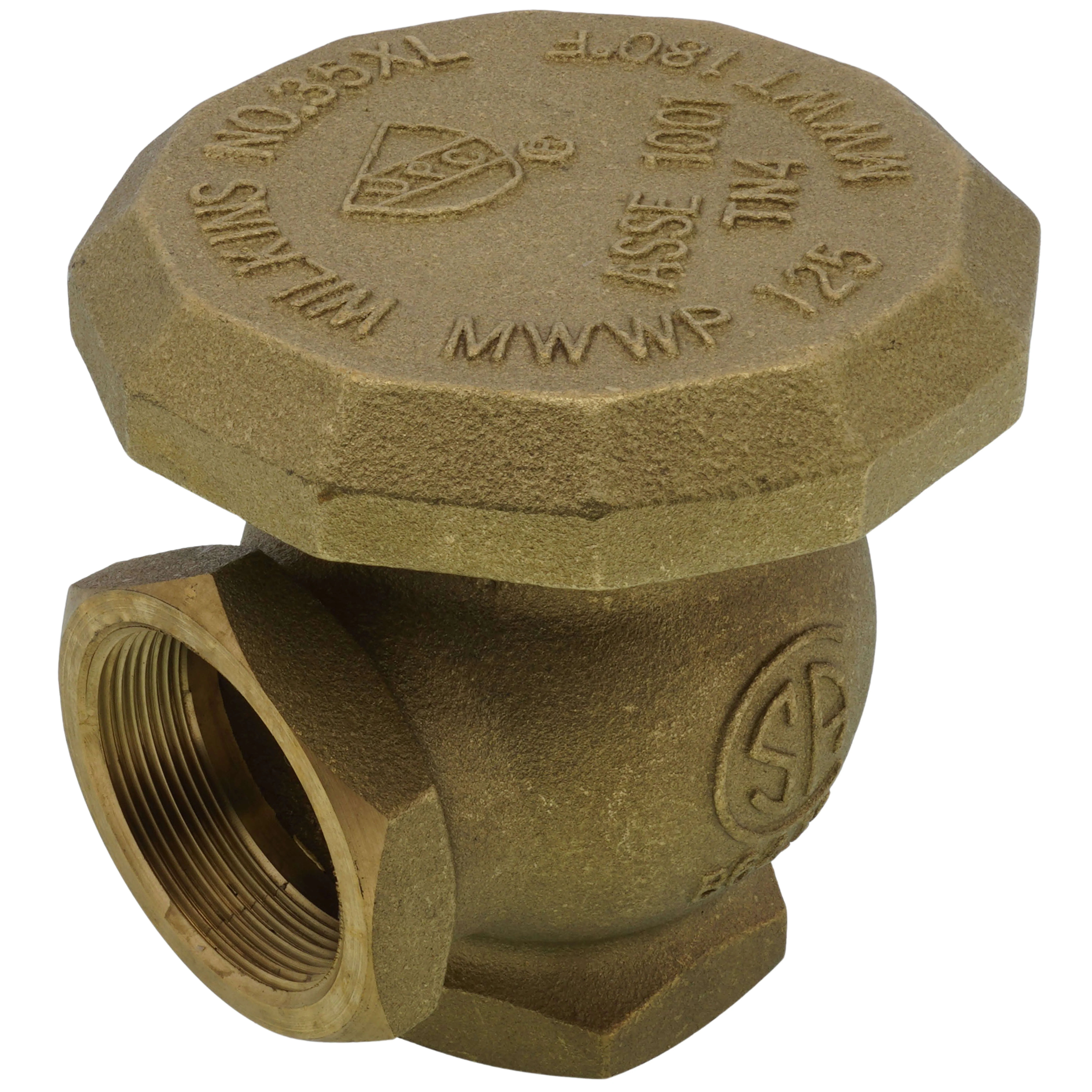 WILKINS 2-35XL Vacuum Breaker 2 Inch Fnpt x Fnpt 125 Psi | AB6WKT 22N565