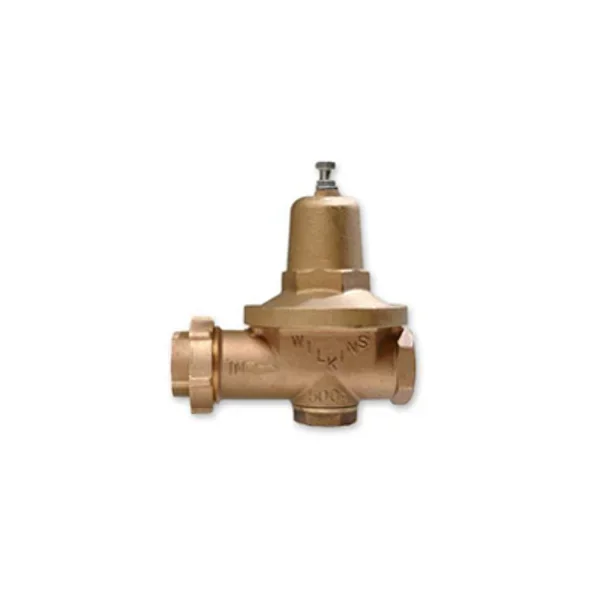 ZURN 2-500XLHLR WILKINS Water Pressure Reducing Valve, Bronze, 2 Inch, Single Union, 9 1/2 Inch Length | CV4KFC 801HE6