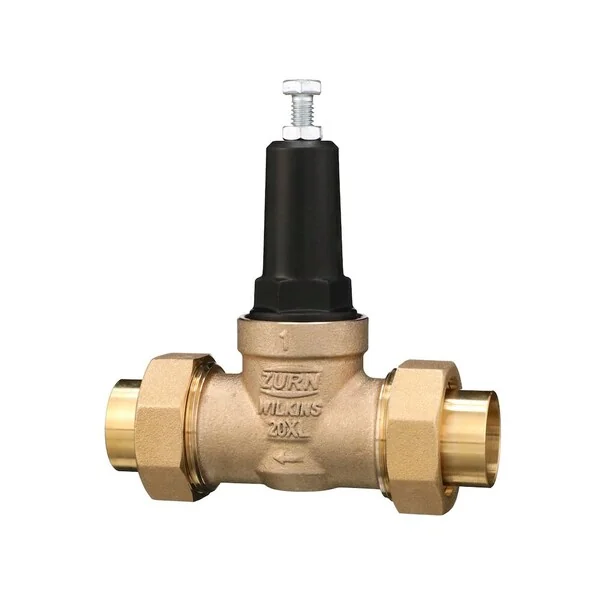 ZURN 34-20XLDUC WILKINS Water Pressure Reducing Valve, 3/4 Inch, Sweat Double Union, Strainer | CV4KEX 801HG4