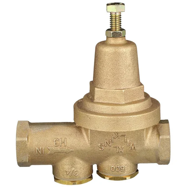 ZURN 34-600XLHRLU Pressure Reducing Valve Factory Set at 50 PSI Less Union Assembly, 3/4 Inch Size | CV8NAH