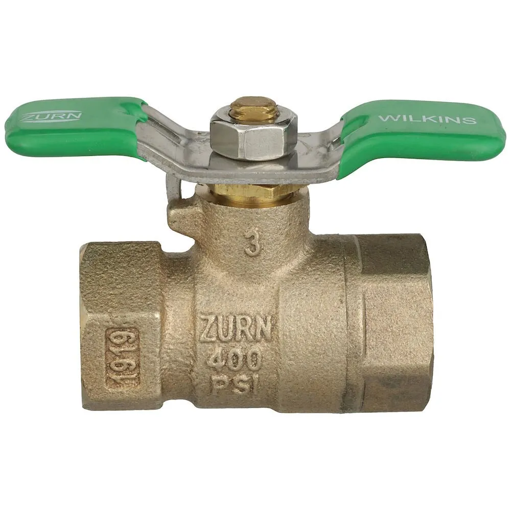 ZURN 34-850XL Ball Vlv, 3/4 Lead Free Ss Hndl | CY8MPR