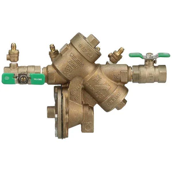 ZURN 34-975XL2TCU Reduced Pressure Principle Backflow Preventer, 3/4 Inch Size | CV8NBG