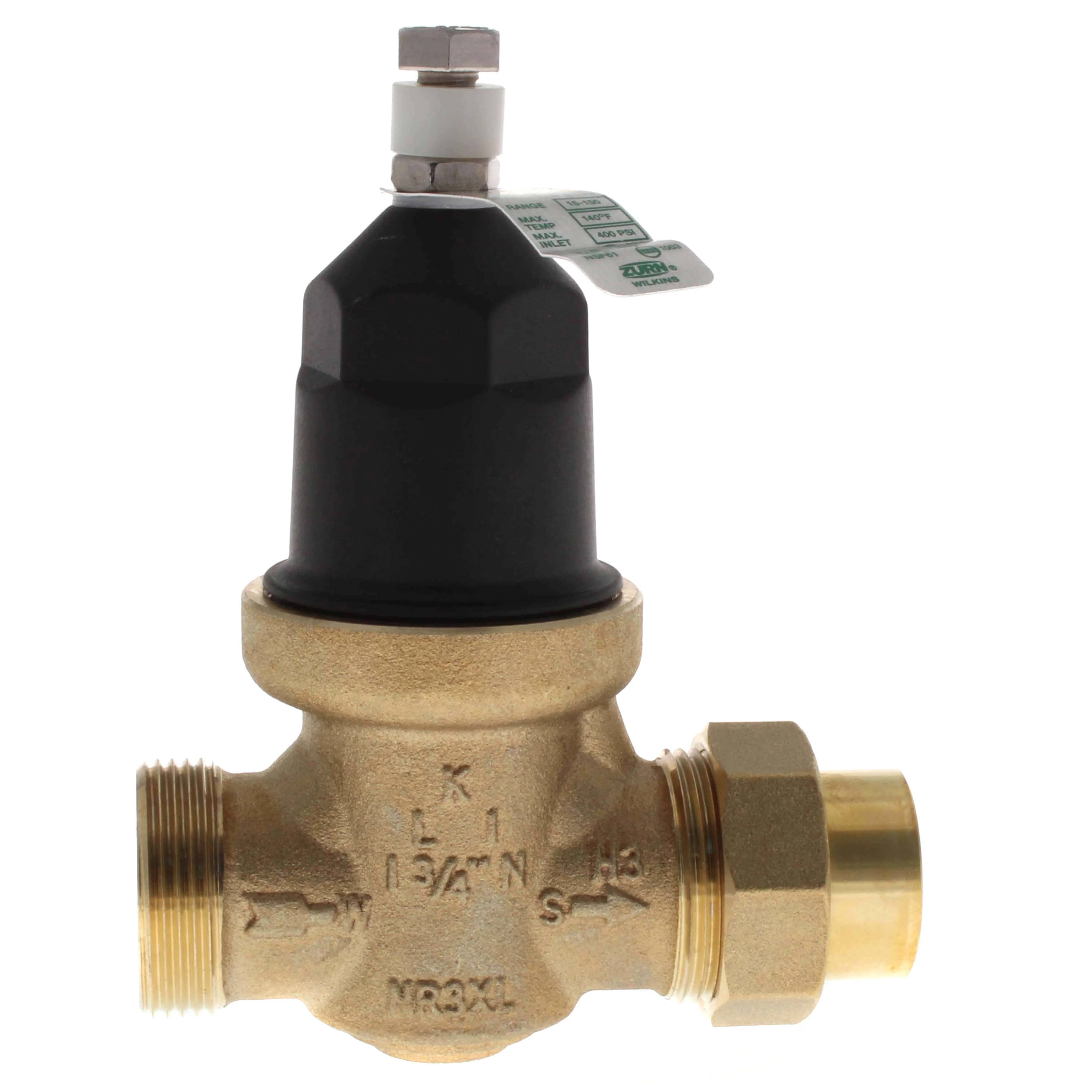 ZURN 34-NR3XLHRSC Pressure Reducing Valve, Single Union FNTP Connection, 3/4 Inch Size | CV8NCE