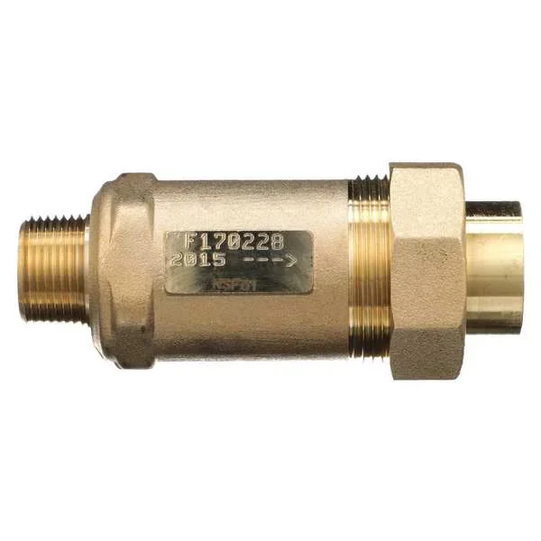 WILKINS 34MX34UF- 700XL Dual Check Valve 3/4 Inch Mnpt x Fnpt | AB6WKE 22N553