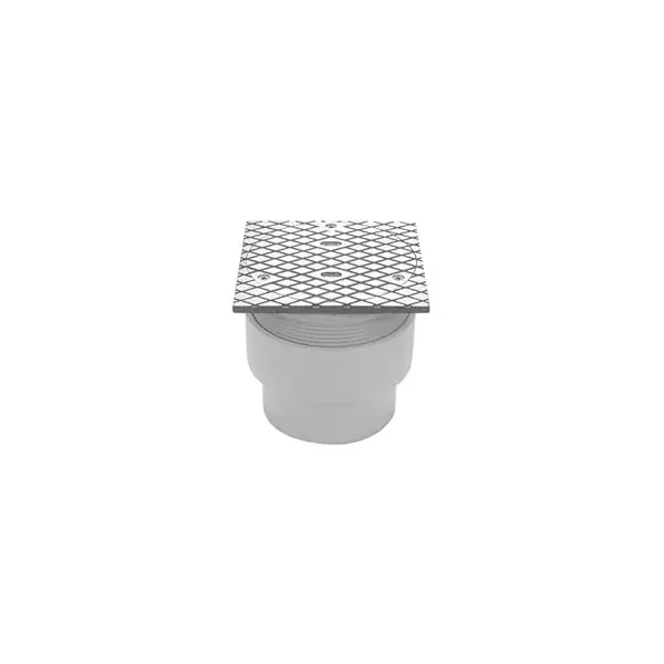 ZURN CO1-NH2 Adjustable Finished Cleanout With 2-inch No-Hub Outlet | CV8NEE