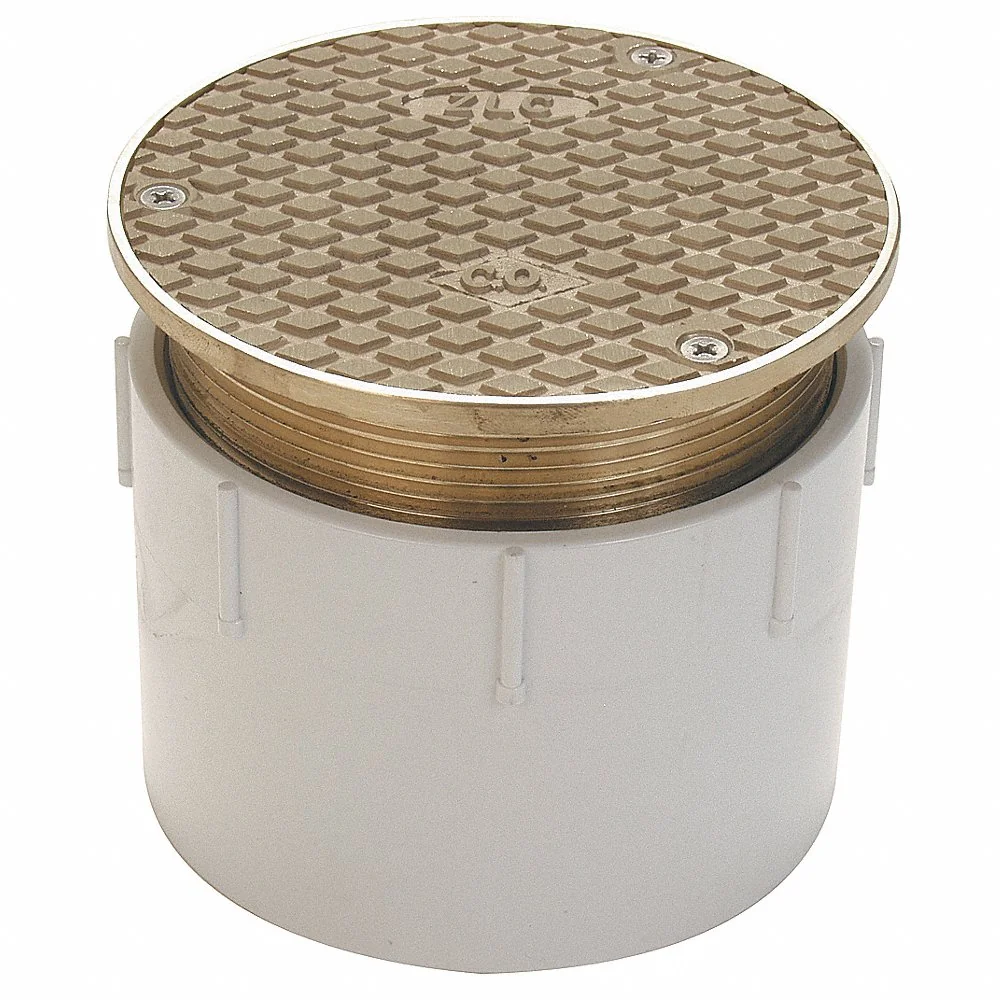 ZURN CO2450-PV3 Floor Cleanout Adjustable Pipe Diameter 3 In | AE2ATK 4WDL8
