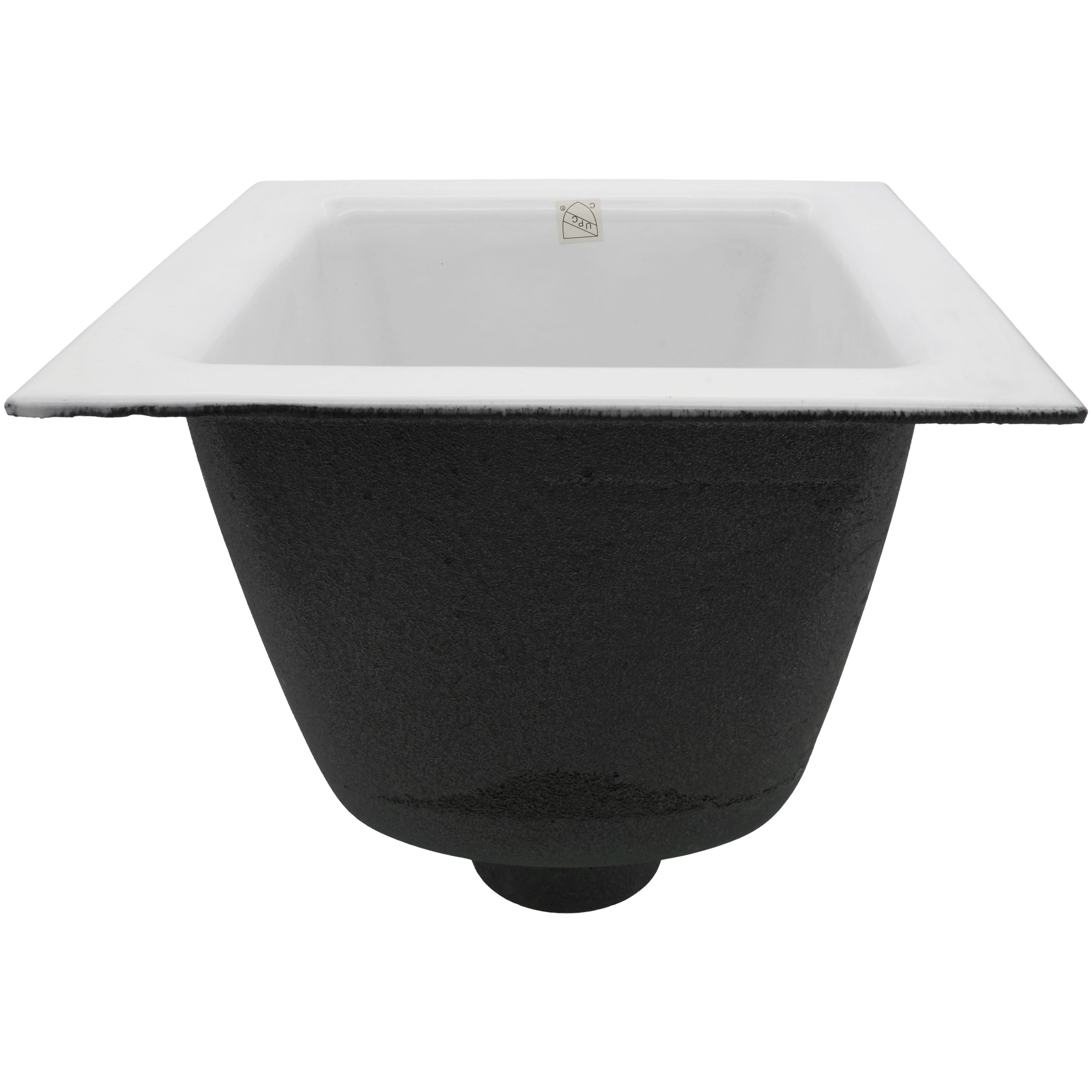 ZURN FD2376-NH3 Floor Sink Body And Dome Strainer, 8 Inch Sump Depth, 3 Inch No-Hub | CV8NHL