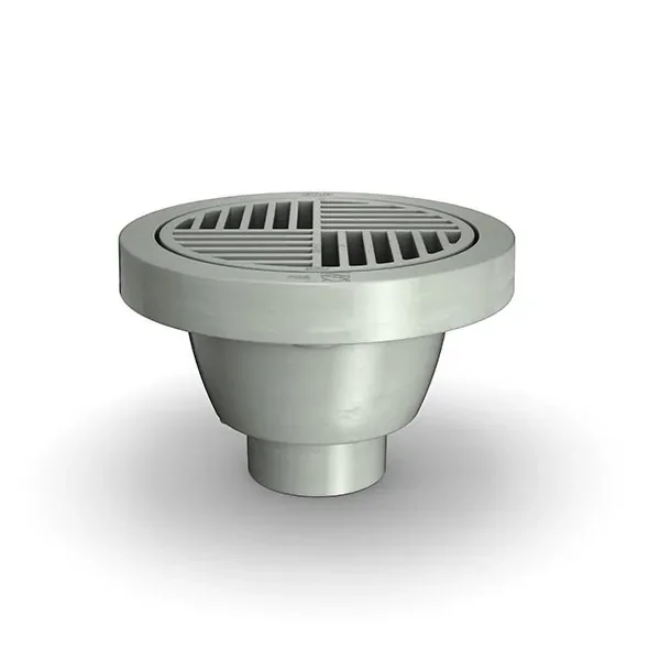 ZURN FS8-5-PV3-Y Outlet 3 Inch, 5 Inch Sump Floor Sink With Dome Strainer And Sediment Bucket | CV8NJT