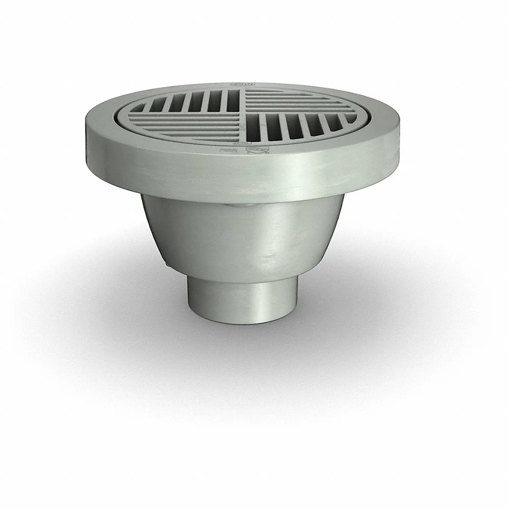 ZURN FS8-NF Round Nickel Bronze Frame, Full Grate, and Hardware | CV8NJW