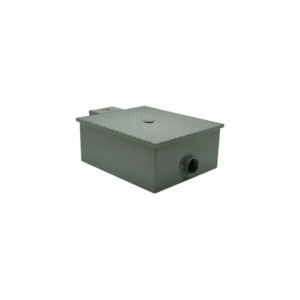 ZURN GT2701-50-4NH No-Hub Low Profile Grease Trap With Flow Control, 50 GPM | CV8NLA