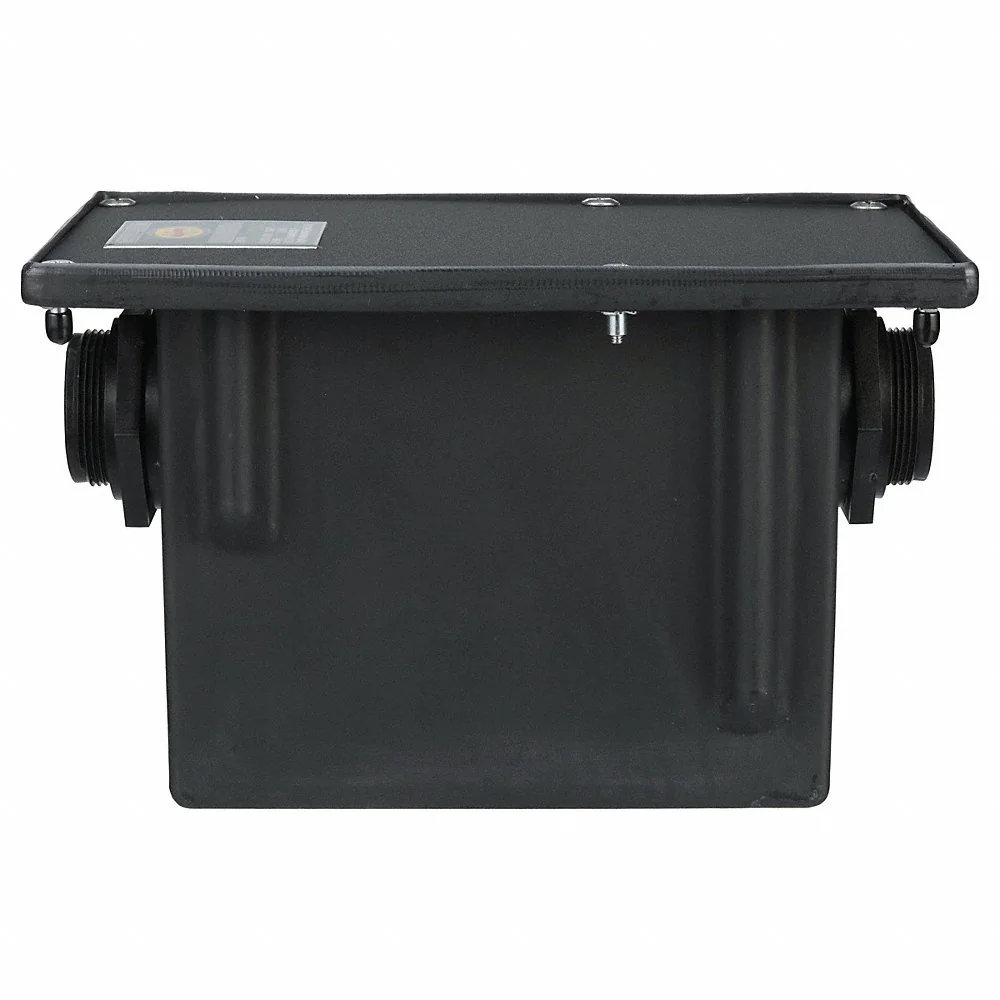 ZURN GT2702-04 Drain Interceptor, 2 Inch Pipe Diameter, 4 gpm, 8 Lbs Capacity, Polyethylene | CF2JPH 53XU47