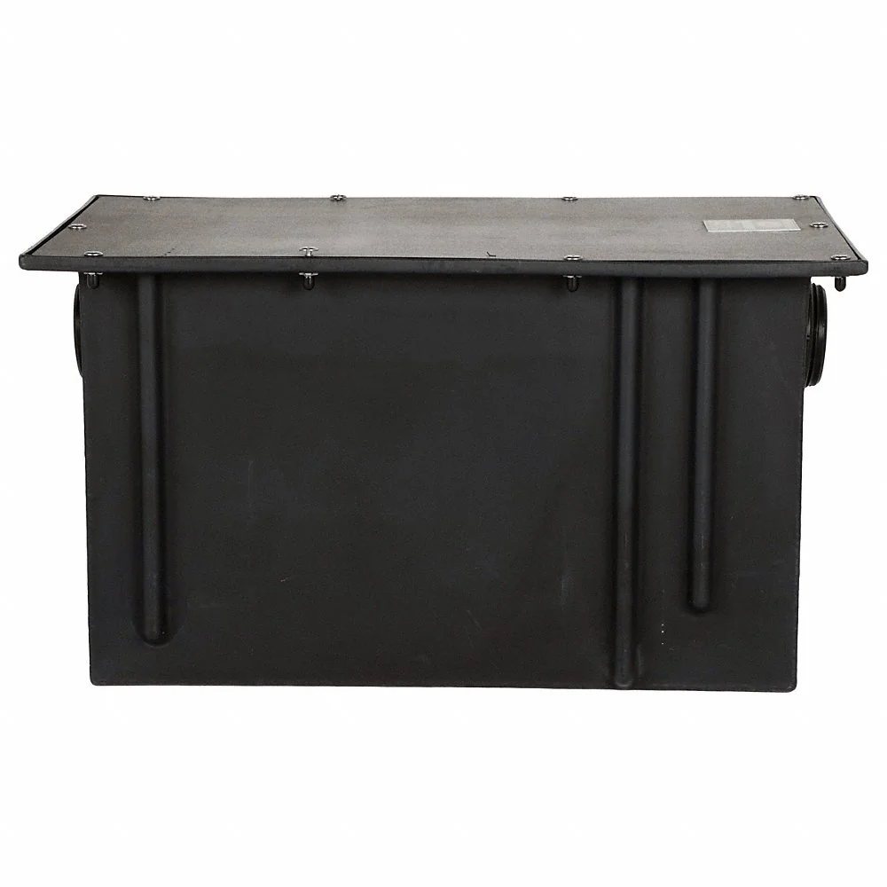 ZURN GT2702-25 Drain Interceptor, 3 Inch Pipe Diameter, 25 gpm, 50 Lbs Capacity, Polyethylene | CF2JPE 53XU52