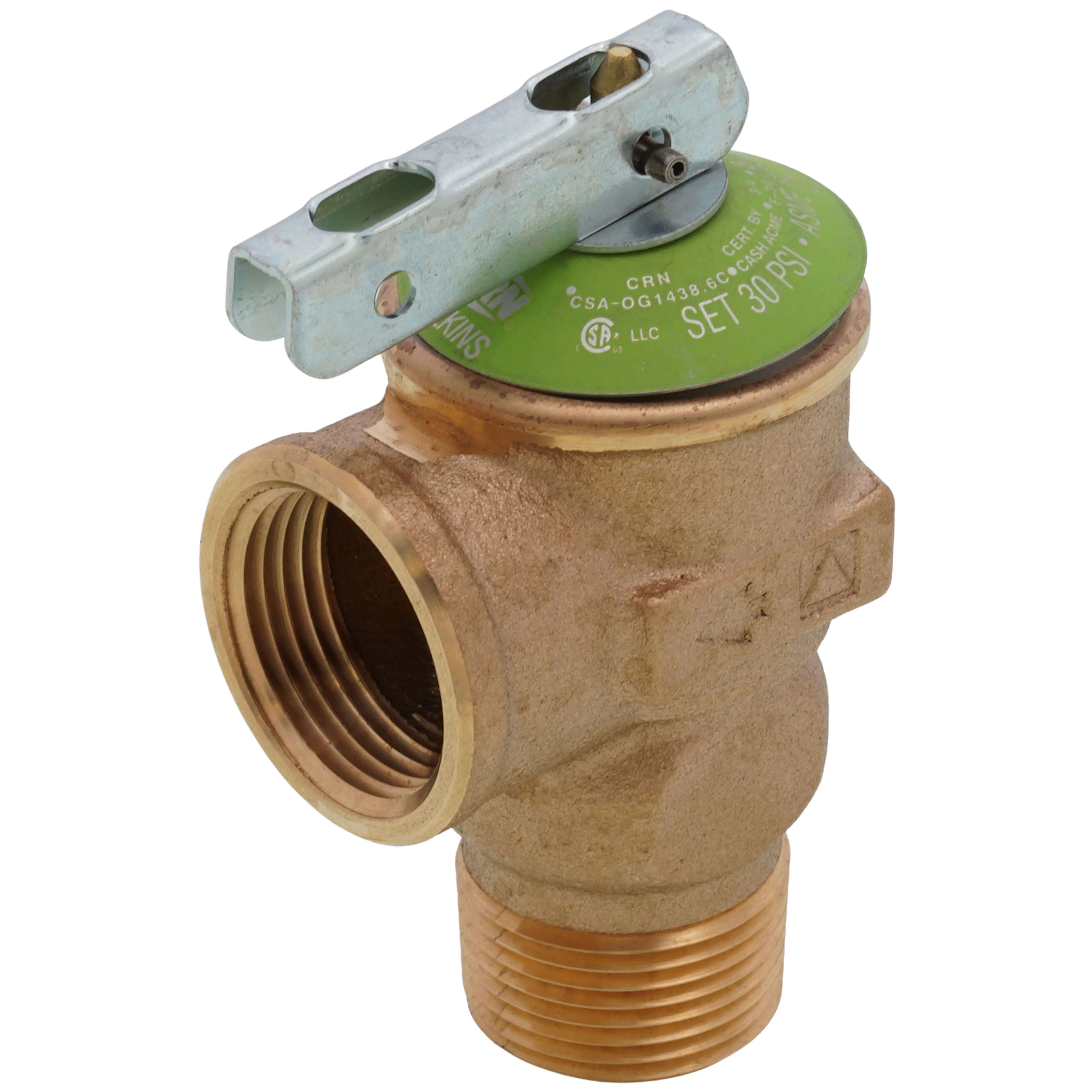 ZURN P1000AXL-30C Pressure Relief Valve Set at 30 PSI | CV8NLK