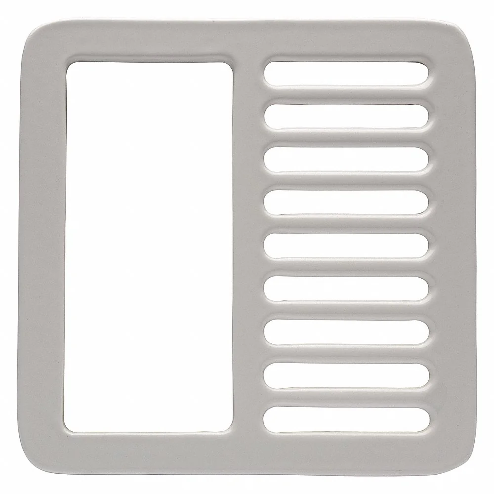 ZURN P1910-2-GRATE Cast Iron Square Drain Strainers, 3 Inch Pipe Diameter, 7 1/4 Inch Length | CF2NEN 48TE56