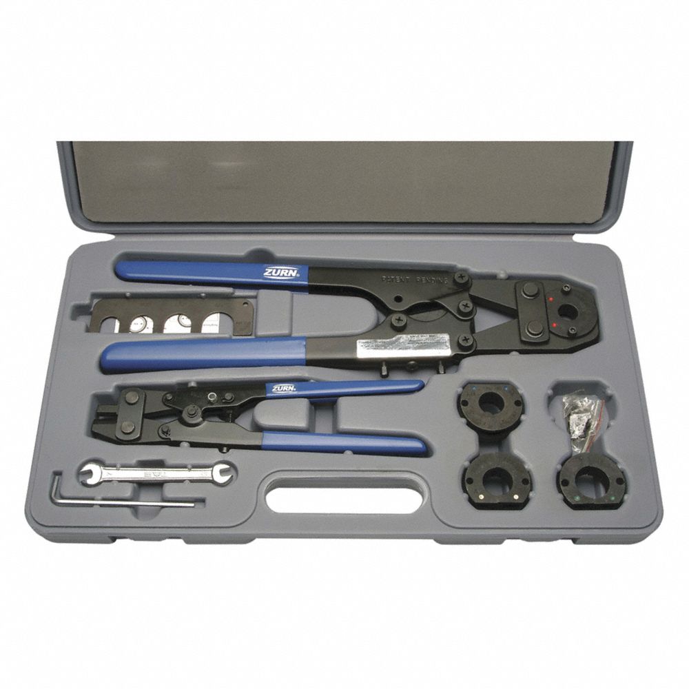 Pex Crimp Tool, 1/2 Inch, 3/4 Inch, 3/8 Inch, 5/8 Inch Size, Hardened Steel