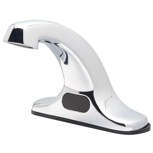 ZURN Z6915-XL-N Centerset Sensor Faucet With 0.5 GPM Laminar Flow and 4 Inch Deck-Mount Spout in Chrome | CV8NWH