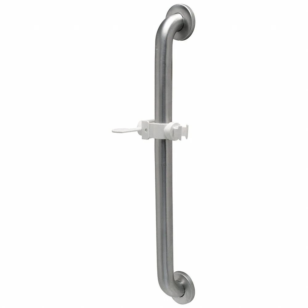 ZURN Z7000-GB24H Length 24 Inch, Wall Mount, Stainless Steel, Grab Bar, Chrome | CE9YHA 48RT82