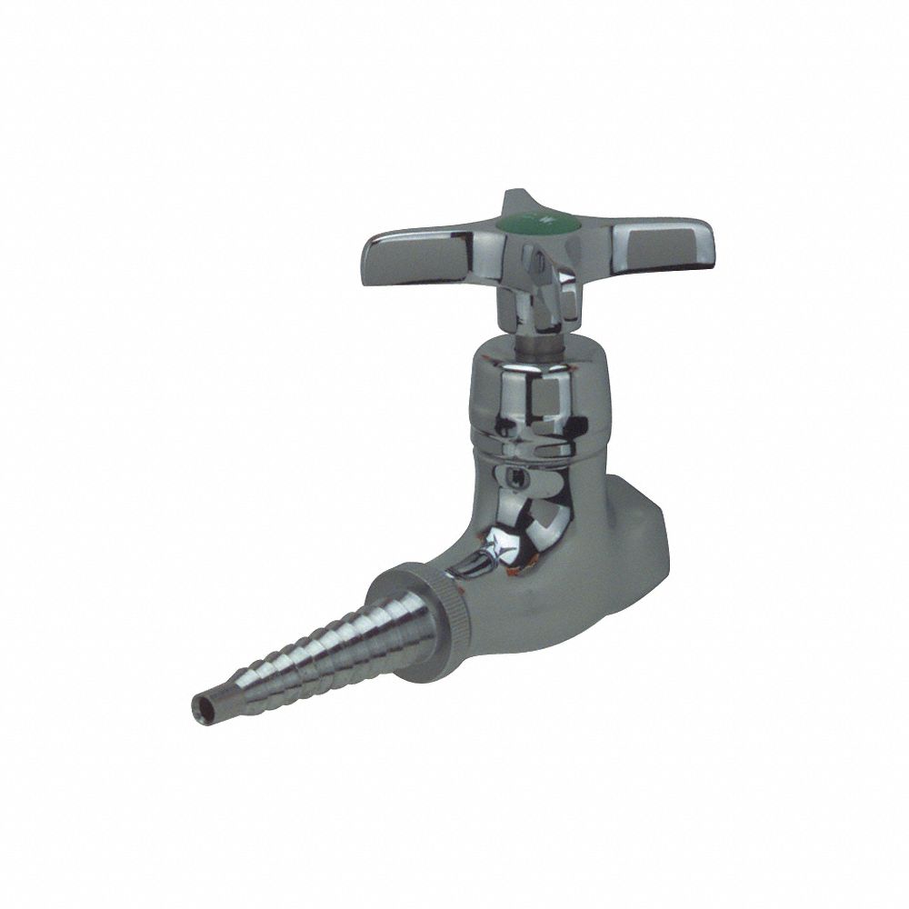 Laboratory Water Valve, Brass, Chrome Finish