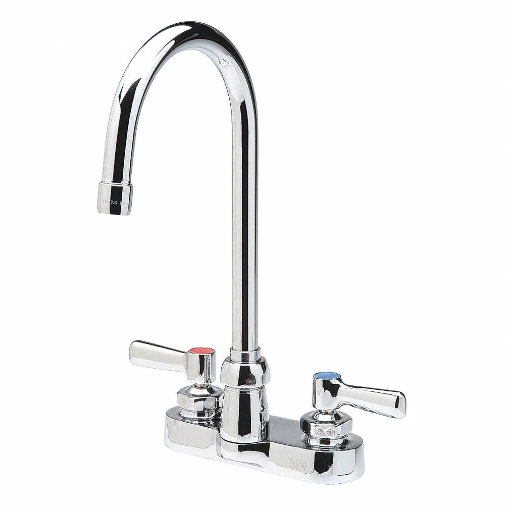 ZURN Z812B1-XL-3F Gooseneck, Manual Faucet Activation, 0.5 Gpm | CF2BQM 46CE01