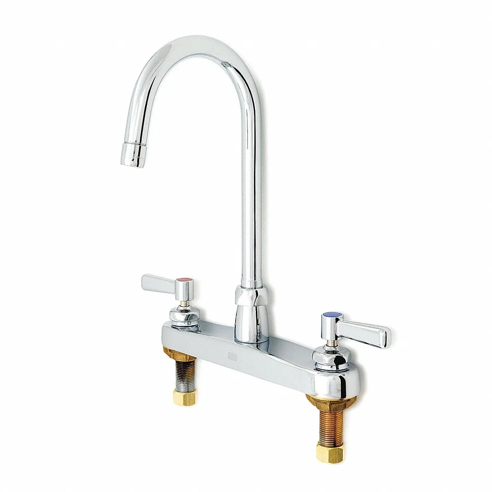 ZURN Z871B1-XL Low Arc, Kitchen Sink Faucet, Manual Faucet Activation, 2.2 Gpm | CE9XZP 468D56