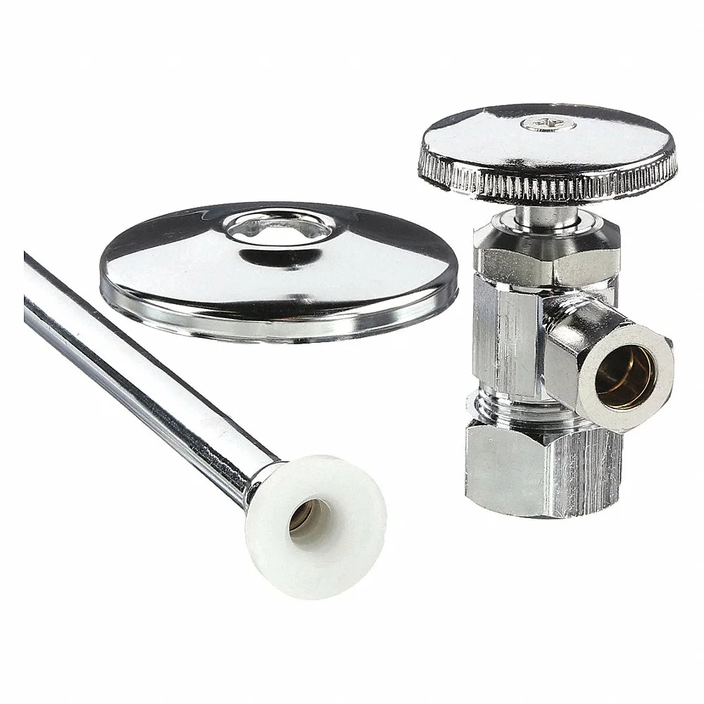 ZURN Z8804-XL-CR-PC Closet Supply Stop 1/2 Inch x 3/8 Inch Cts | AF9QCP 30PT10