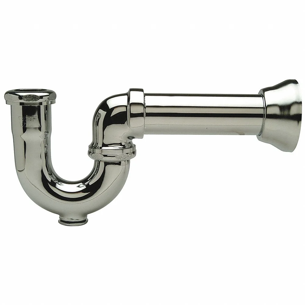 Zurn ZR827-6BD-PC | 4WDL4 | Sink Trap With Cleanout 1 1/2 Pipe