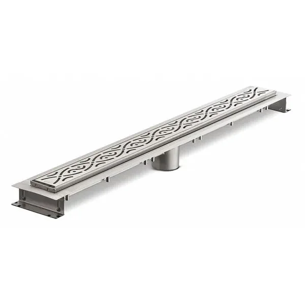 ZURN ZS880-36-SG Stainless Streel Trench Drain System With Serenity Grate | CV8PGD
